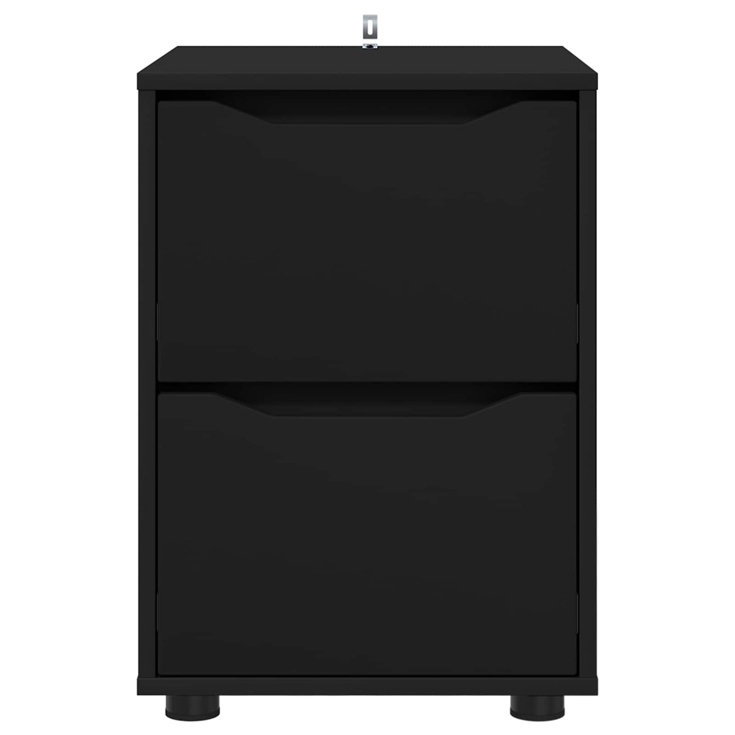 Armadio 40 x 48 x 57 cm Legno ingegnerizzato Nero
