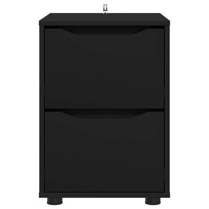 Armadio 40 x 48 x 57 cm Legno ingegnerizzato Nero