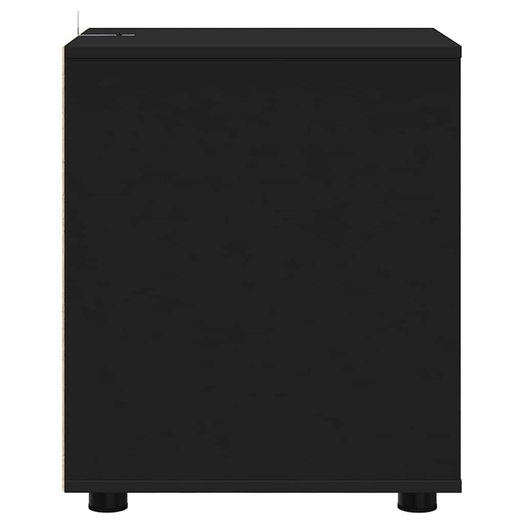 Armadio Nero 40 x 48 x 57 cm Legno multistrato | homemem39
