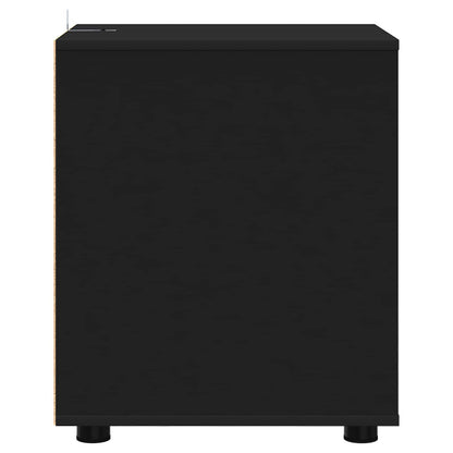 Armadio 40 x 48 x 57 cm Legno ingegnerizzato Nero