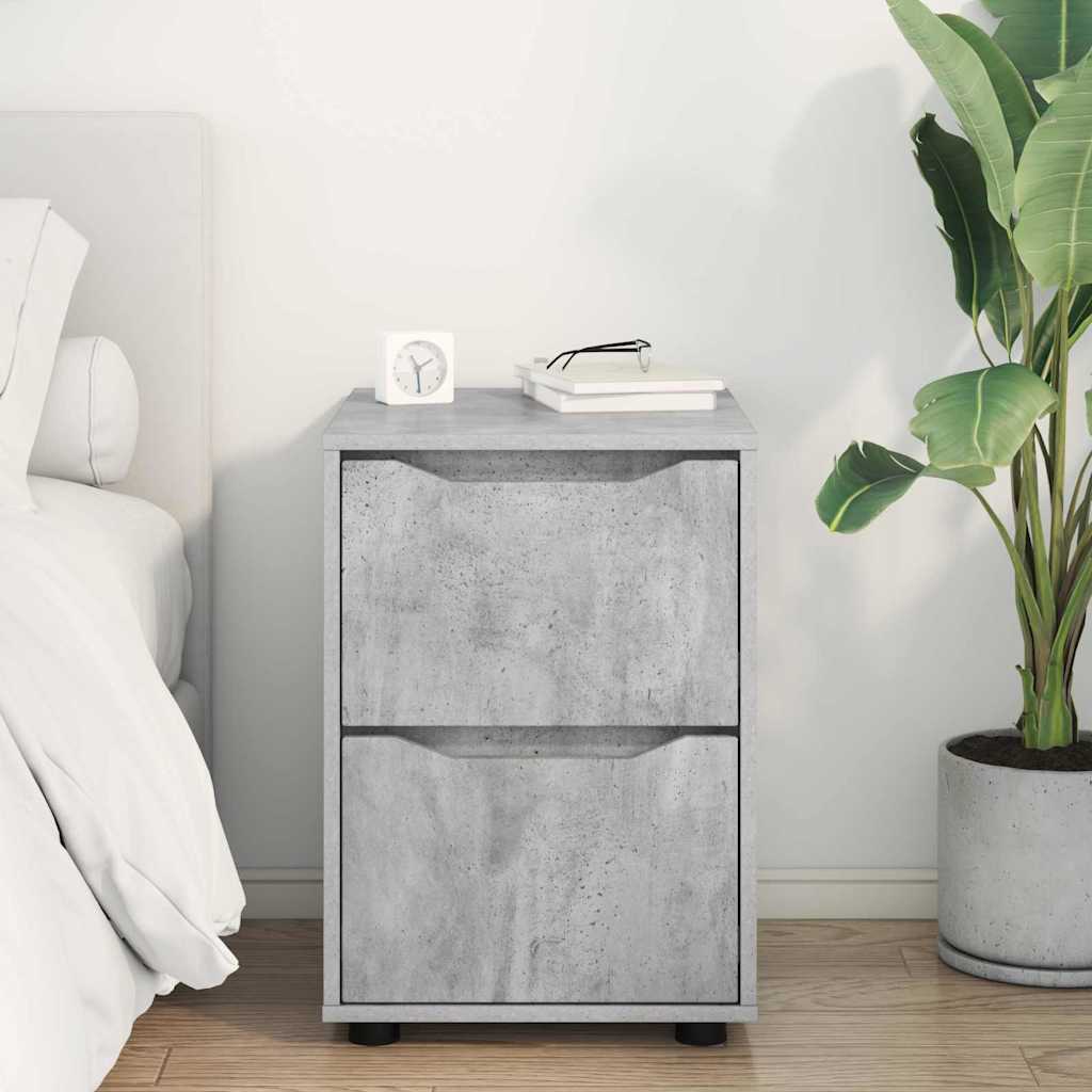 Armadio Grigio cemento 40 x 48 x 57 cm Legno multistrato