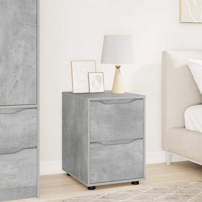 Armadio Grigio cemento 40 x 48 x 57 cm Legno multistrato