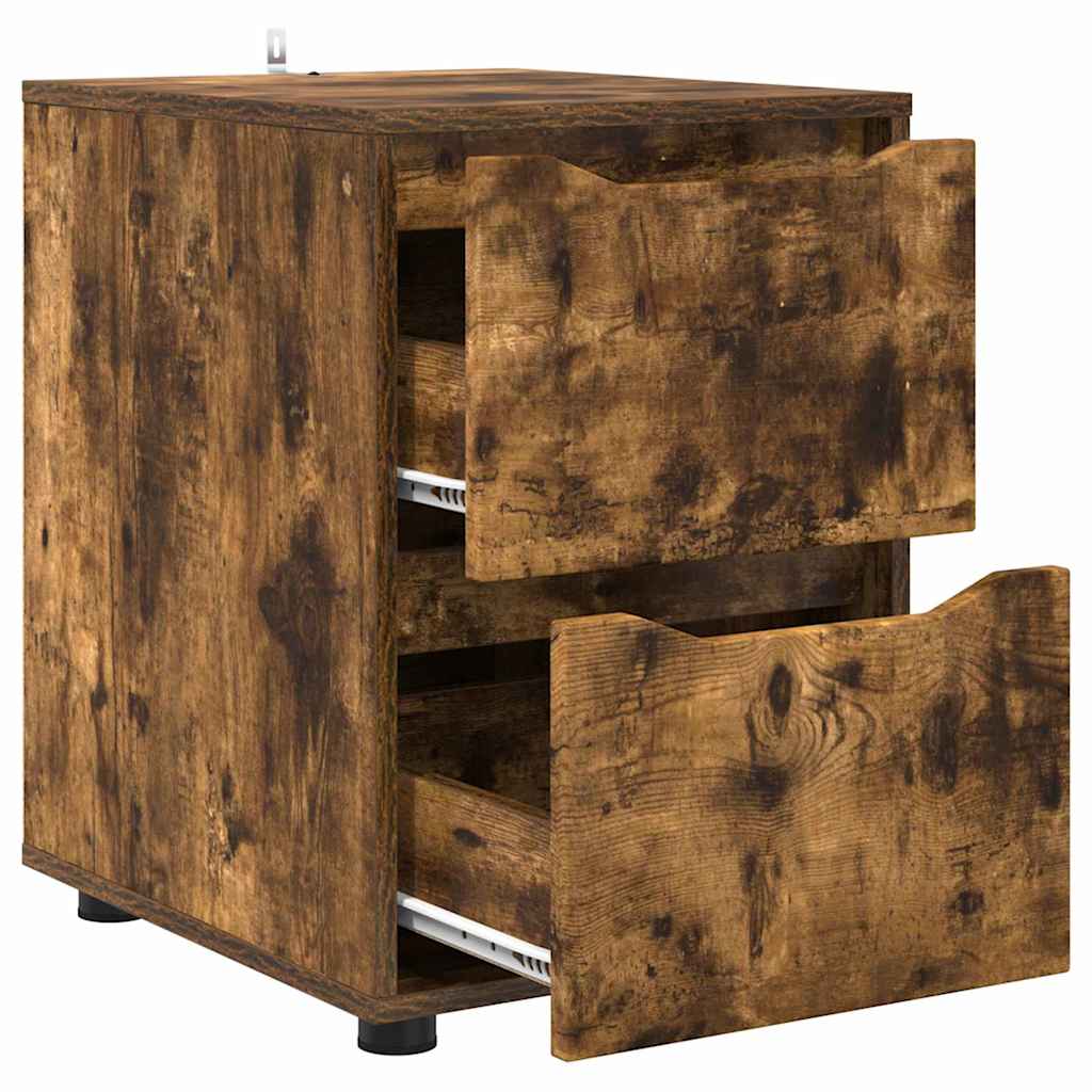 Armadio Rovere fumé 40 x 48 x 57 cm Legno multistrato | homemem39