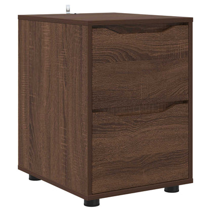 Armadio 40 x 48 x 57 cm Legno ingegnerizzato Rovere Marrone