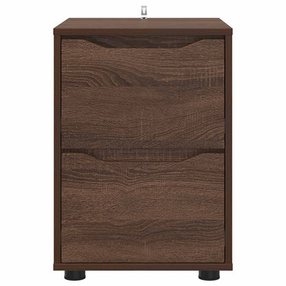 Armadio 40 x 48 x 57 cm Legno ingegnerizzato Rovere Marrone