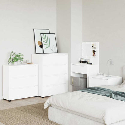 Armadio Bianco 80 x 31 x 81 cm Legno multistrato | homemem39