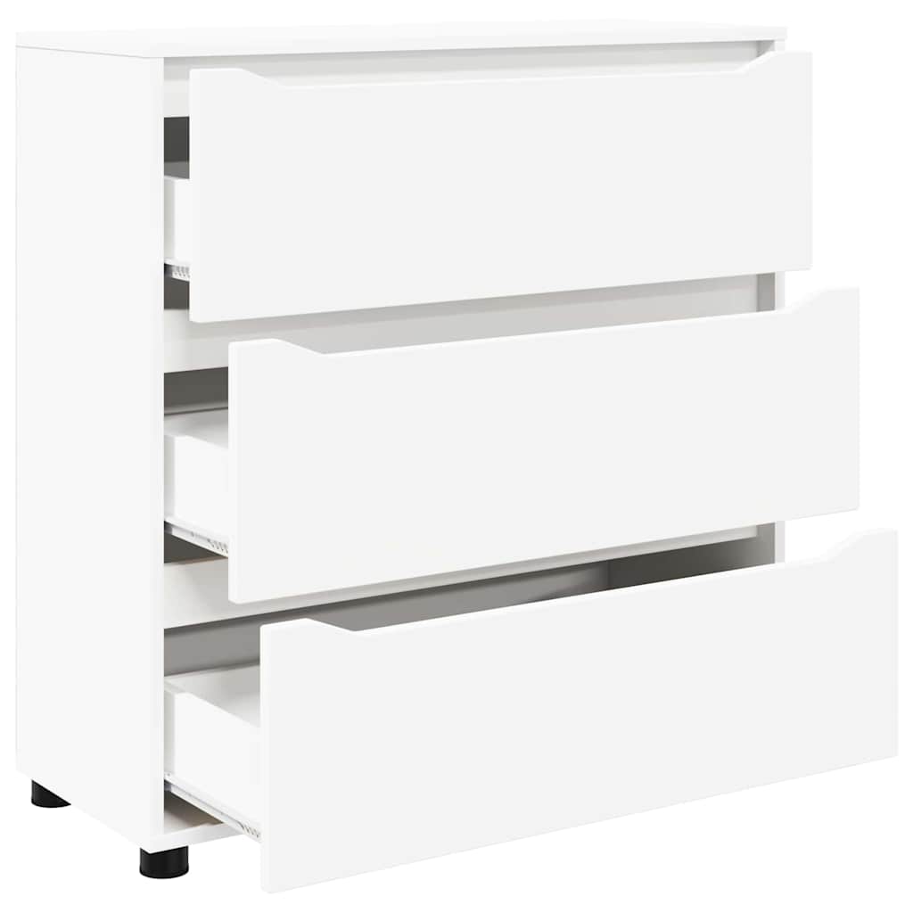 Armadio Bianco 80 x 31 x 81 cm Legno multistrato | homemem39