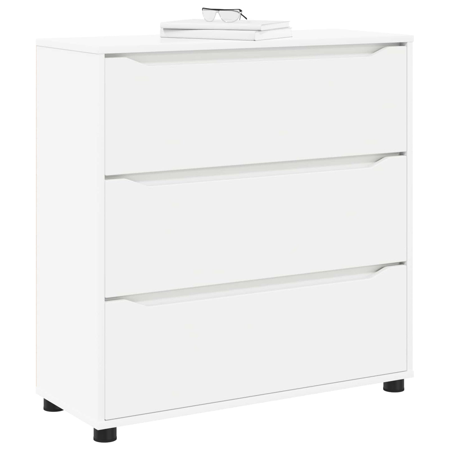 Armadio 80 x 31 x 81 cm Legno ingegnerizzato Bianco
