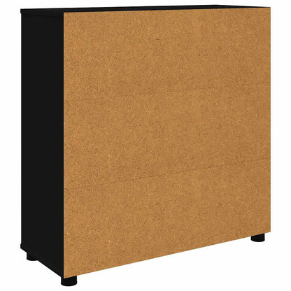 Armadio Nero 80 x 31 x 81 cm Legno multistrato | homemem39