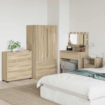 Armadio Rovere Sonoma 80 x 31 x 81 cm Legno multistrato | homemem39