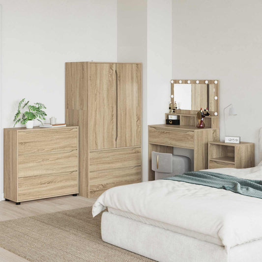 Armadio Rovere Sonoma 80 x 31 x 81 cm Legno multistrato