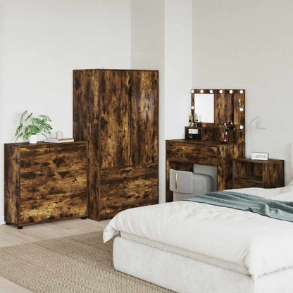 Armadio Rovere fumé 80 x 31 x 81 cm Legno multistrato