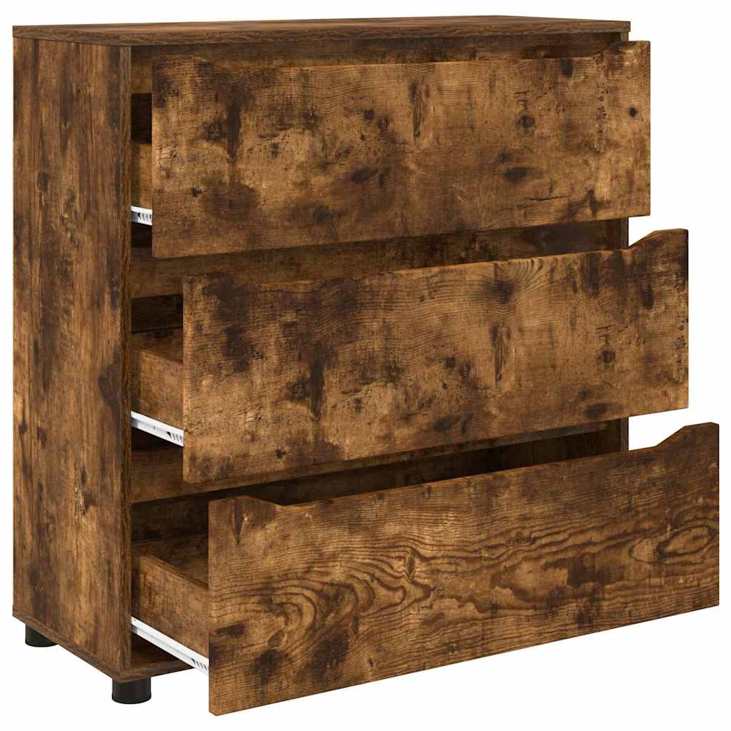 Armadio Rovere fumé 80 x 31 x 81 cm Legno multistrato | homemem39