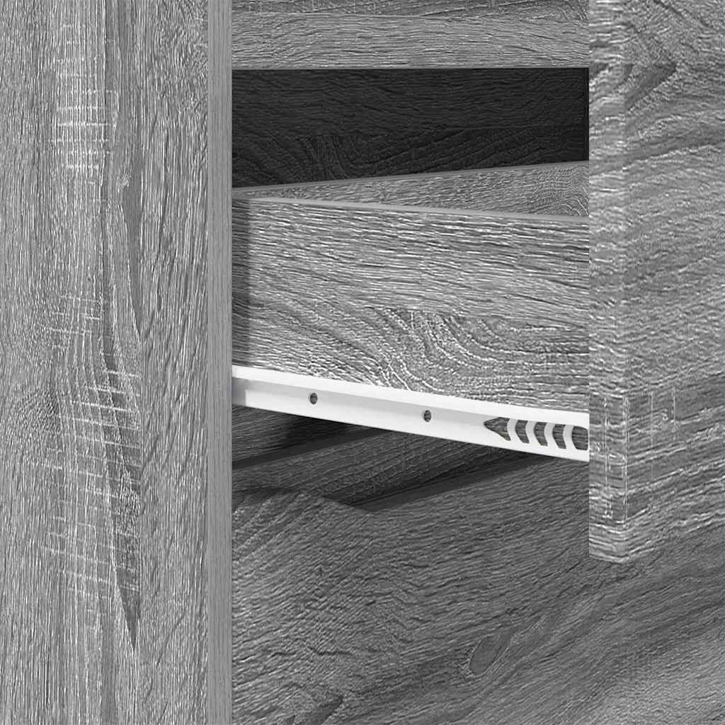 Armadio Grigio Sonoma 80 x 31 x 81 cm Legno multistrato