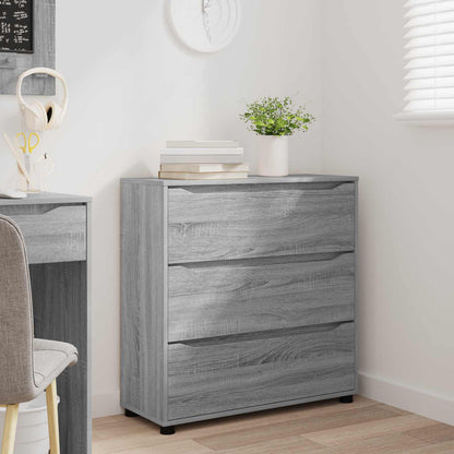 Armadio 80 x 31 x 81 cm Legno ingegnerizzato Grigio Sonoma