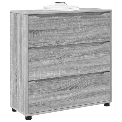 Armadio 80 x 31 x 81 cm Legno ingegnerizzato Grigio Sonoma