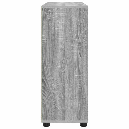 Armadio 80 x 31 x 81 cm Legno ingegnerizzato Grigio Sonoma