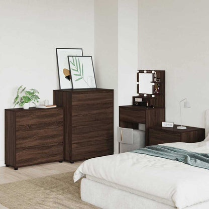 Armadio Rovere Marrone 80 x 31 x 81 cm Legno multistrato | homemem39
