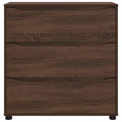 Armadio 80 x 31 x 81 cm Legno ingegnerizzato Rovere Marrone