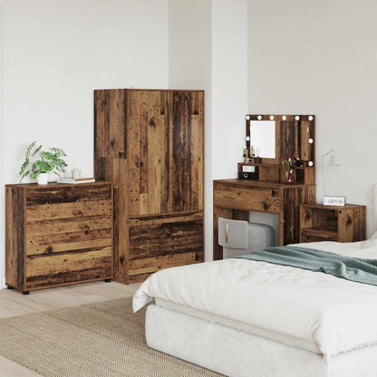 Armadio 80 x 31 x 81 cm Legno ingegnerizzato Legno vecchio
