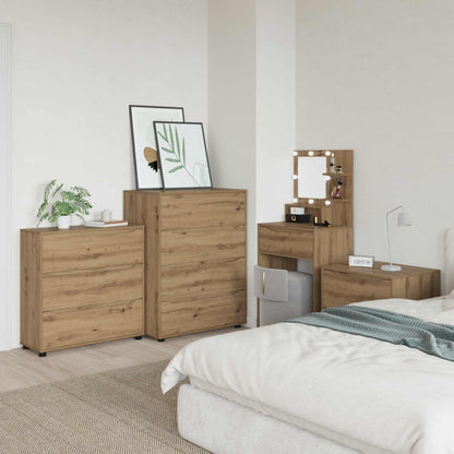 Armadio Rovere artigianale 80 x 31 x 81 cm Legno multistrato
