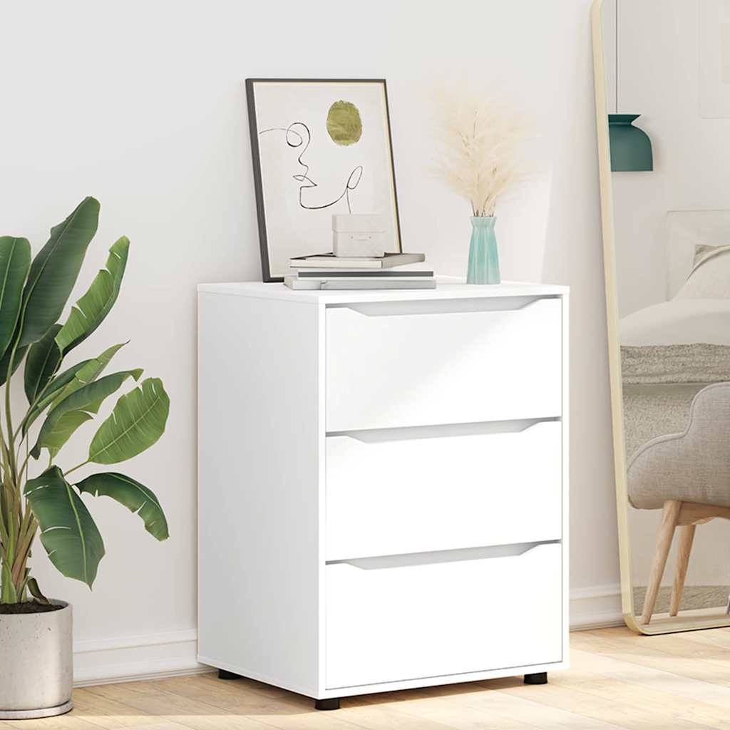 Armadio Bianco 60 x 48 x 81 cm Legno multistrato