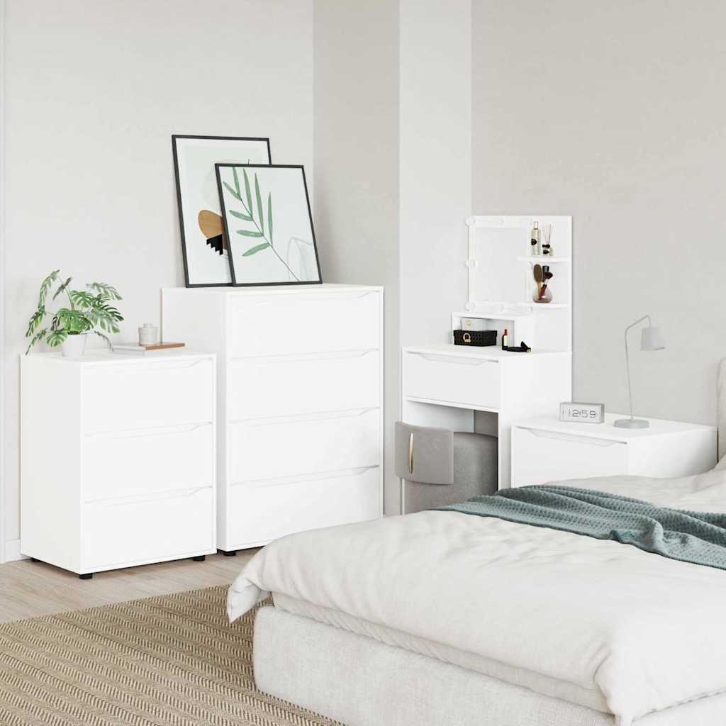 Armadio Bianco 60 x 48 x 81 cm Legno multistrato