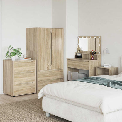 Armadio 60 x 48 x 81 cm Legno ingegnerizzato Rovere Sonoma