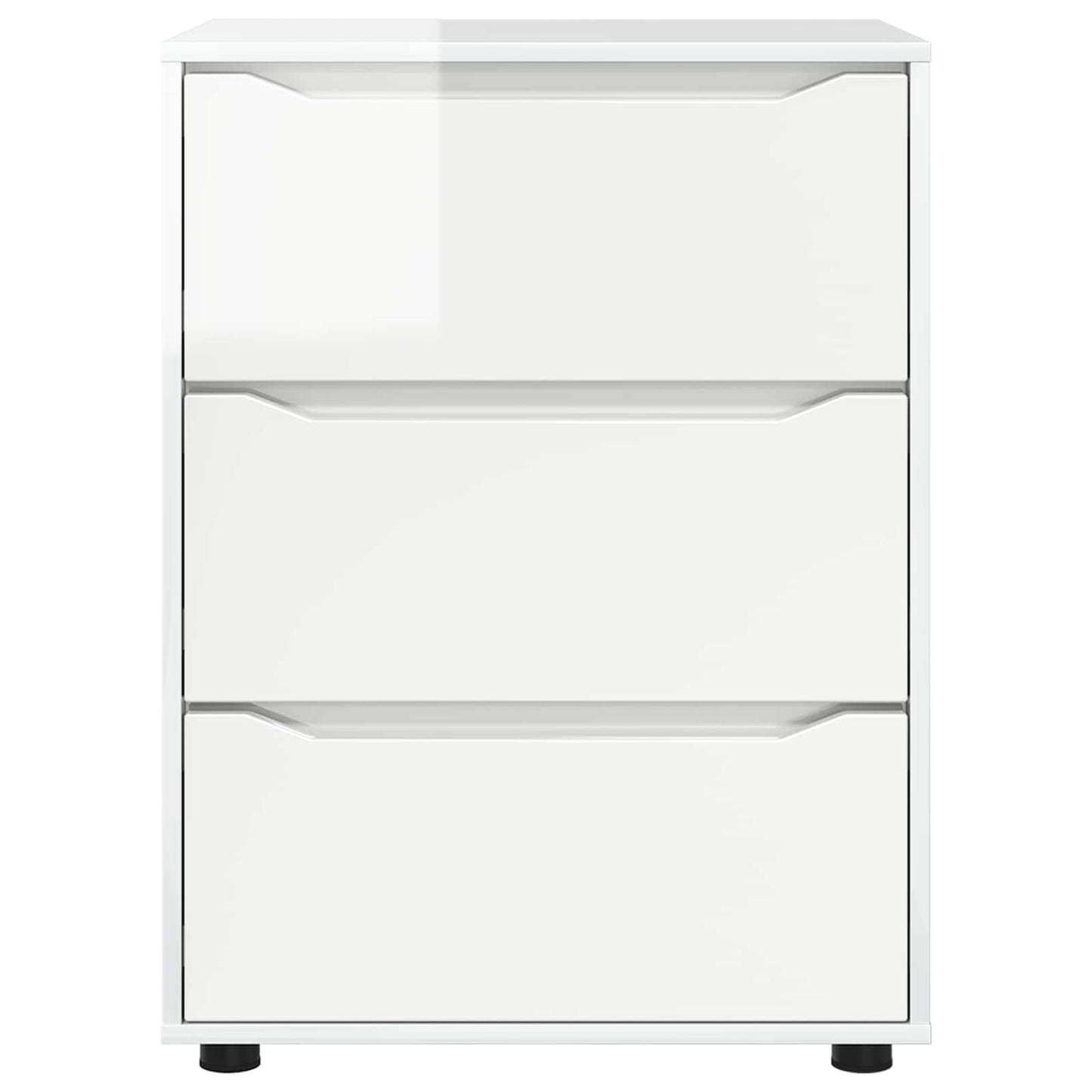 Armadio 60 x 48 x 81 cm Legno ingegnerizzato Bianco Lucido | homemem39