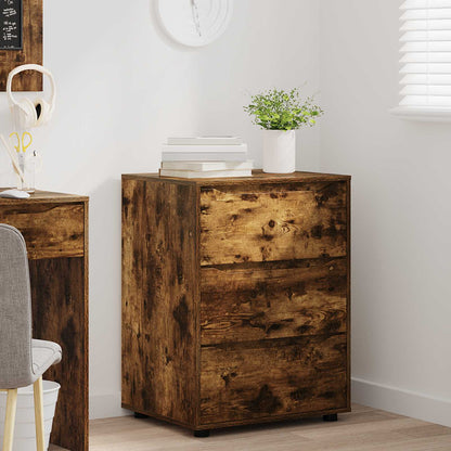 Armadio 60 x 48 x 81 cm Legno ingegnerizzato Rovere fumé | homemem39