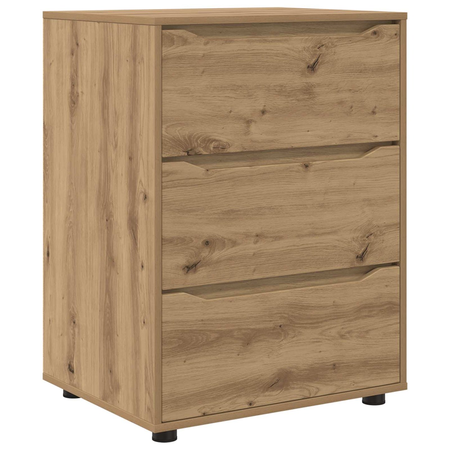 Armadio 60 x 48 x 81 cm Legno ingegnerizzato Rovere artigianale