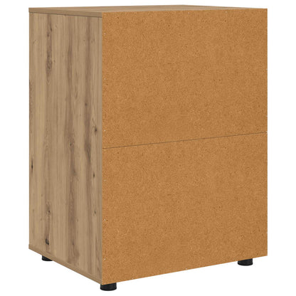 Armadio 60 x 48 x 81 cm Legno ingegnerizzato Rovere artigianale