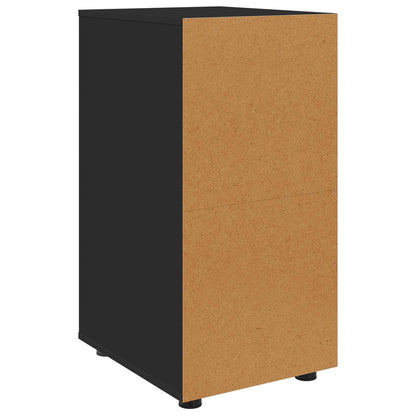 Armadio 40 x 48 x 81 cm Legno ingegnerizzato Nero | homemem39