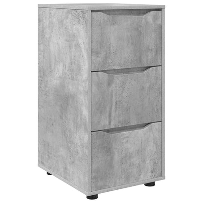 Armadio 40 x 48 x 81 cm Legno ingegnerizzato Grigio cemento | homemem39