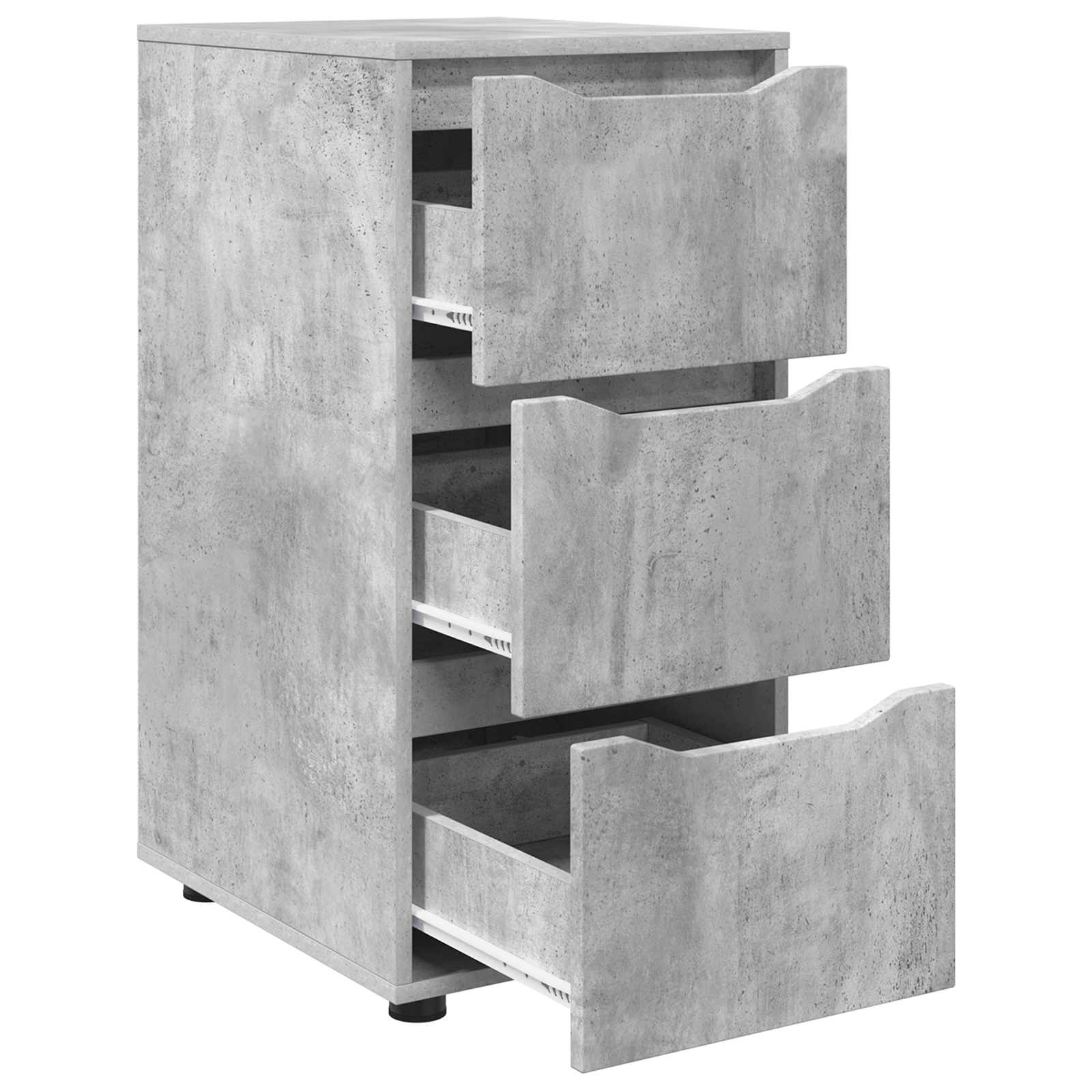 Armadio 40 x 48 x 81 cm Legno ingegnerizzato Grigio cemento | homemem39