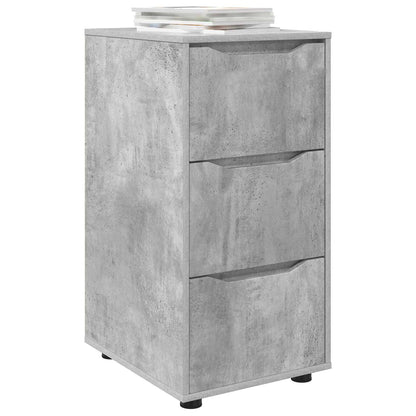 Armadio 40 x 48 x 81 cm Legno ingegnerizzato Grigio cemento | homemem39