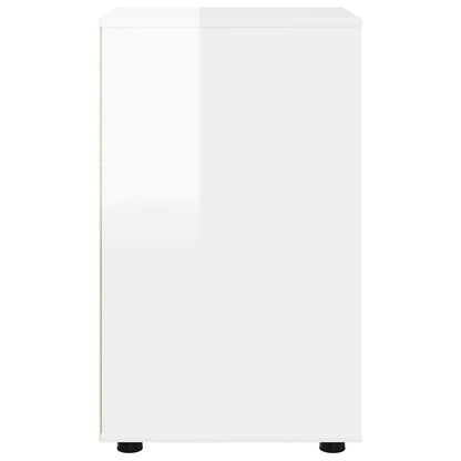 Armadio 40 x 48 x 81 cm Legno ingegnerizzato Bianco Lucido | homemem39