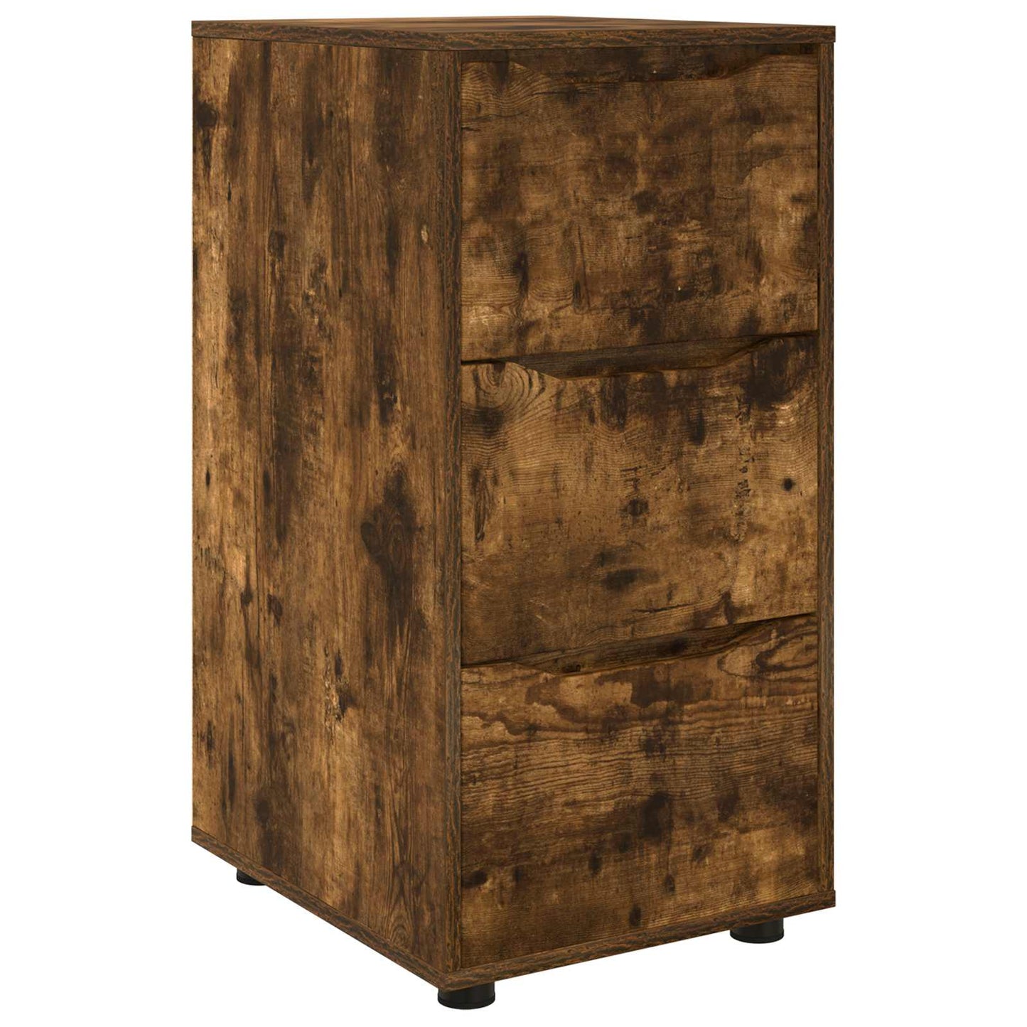 Armadio 40 x 48 x 81 cm Legno ingegnerizzato Rovere fumé