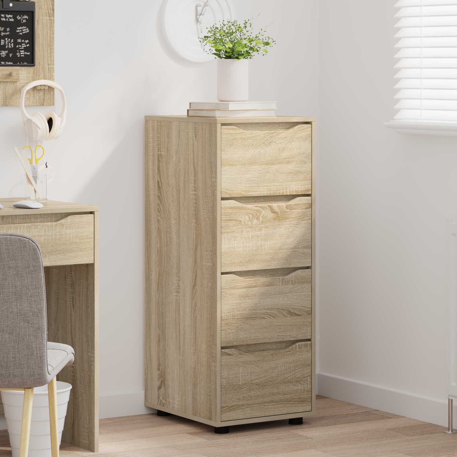Armadio 40 x 48 x 105 cm Legno ingegnerizzato Rovere Sonoma | homemem39