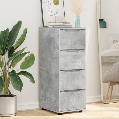 Armadio 40 x 48 x 105 cm Legno ingegnerizzato Grigio cemento | homemem39