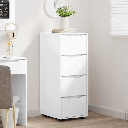 Armadio 40 x 48 x 105 cm Legno ingegnerizzato Bianco Lucido | homemem39