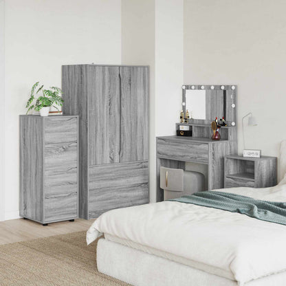 Armadio 40 x 48 x 105 cm Legno ingegnerizzato Grigio Sonoma | homemem39