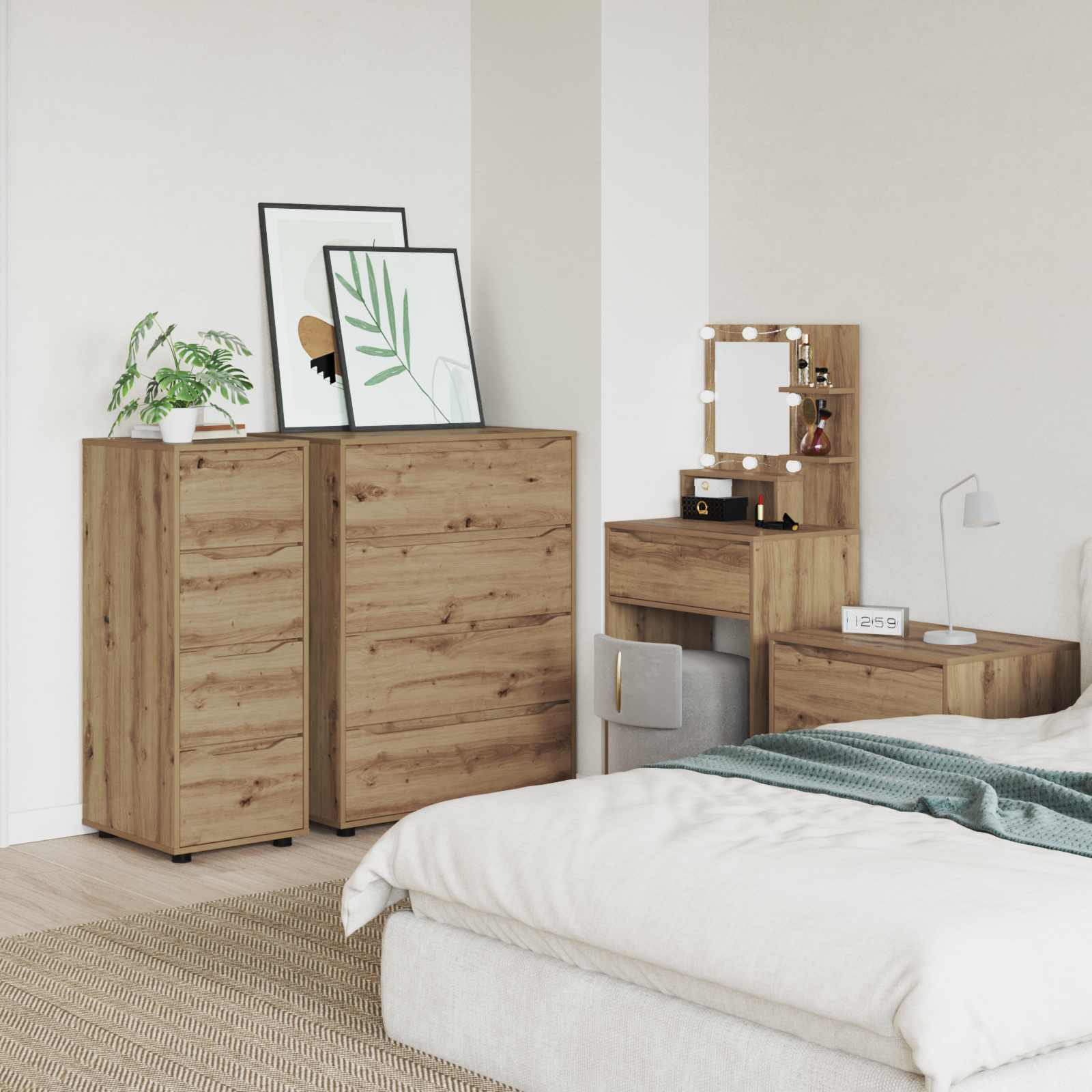 Armadio 40 x 48 x 105 cm Legno ingegnerizzato | homemem39