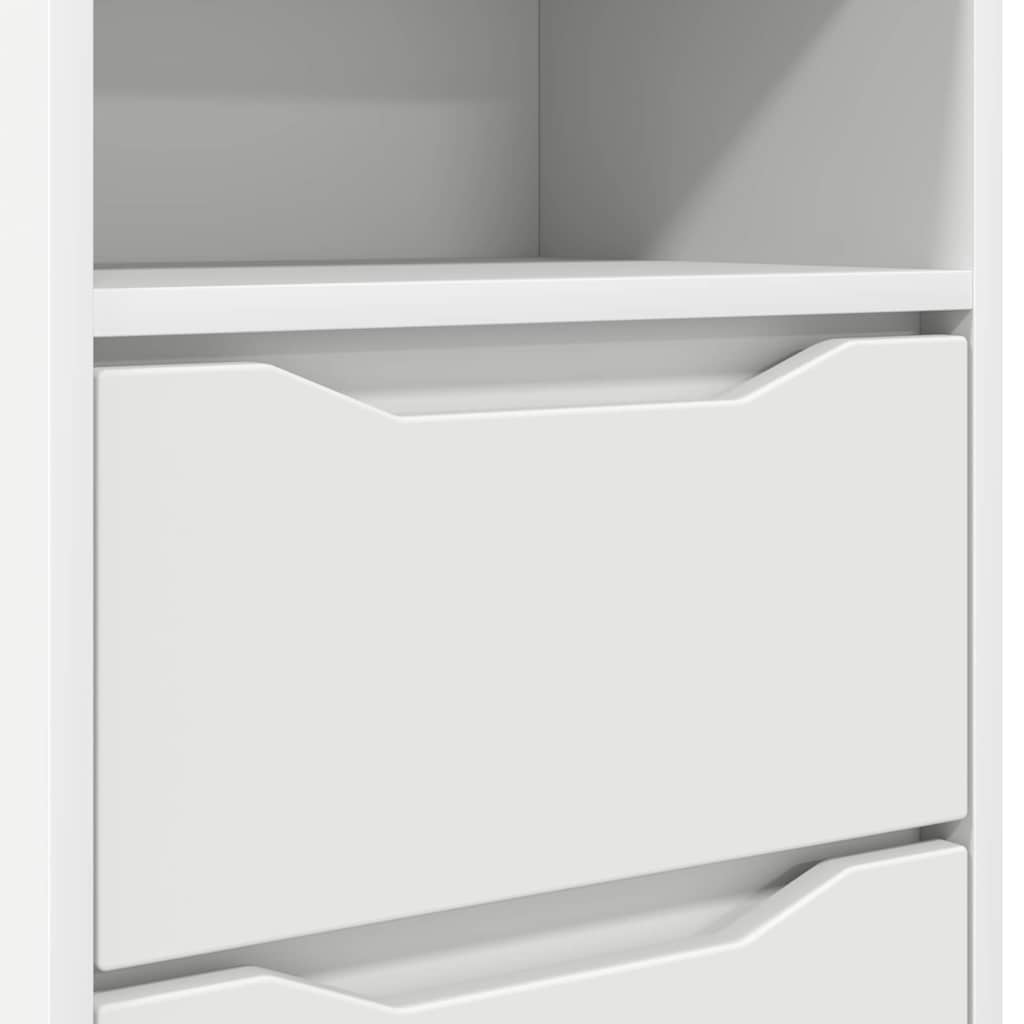 Comodini 2 pcs Bianco 40 x 30 x 467 cm Legno multistrato | homemem39