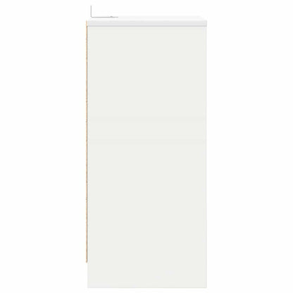 Comodini 2 pcs Bianco 40 x 30 x 467 cm Legno multistrato