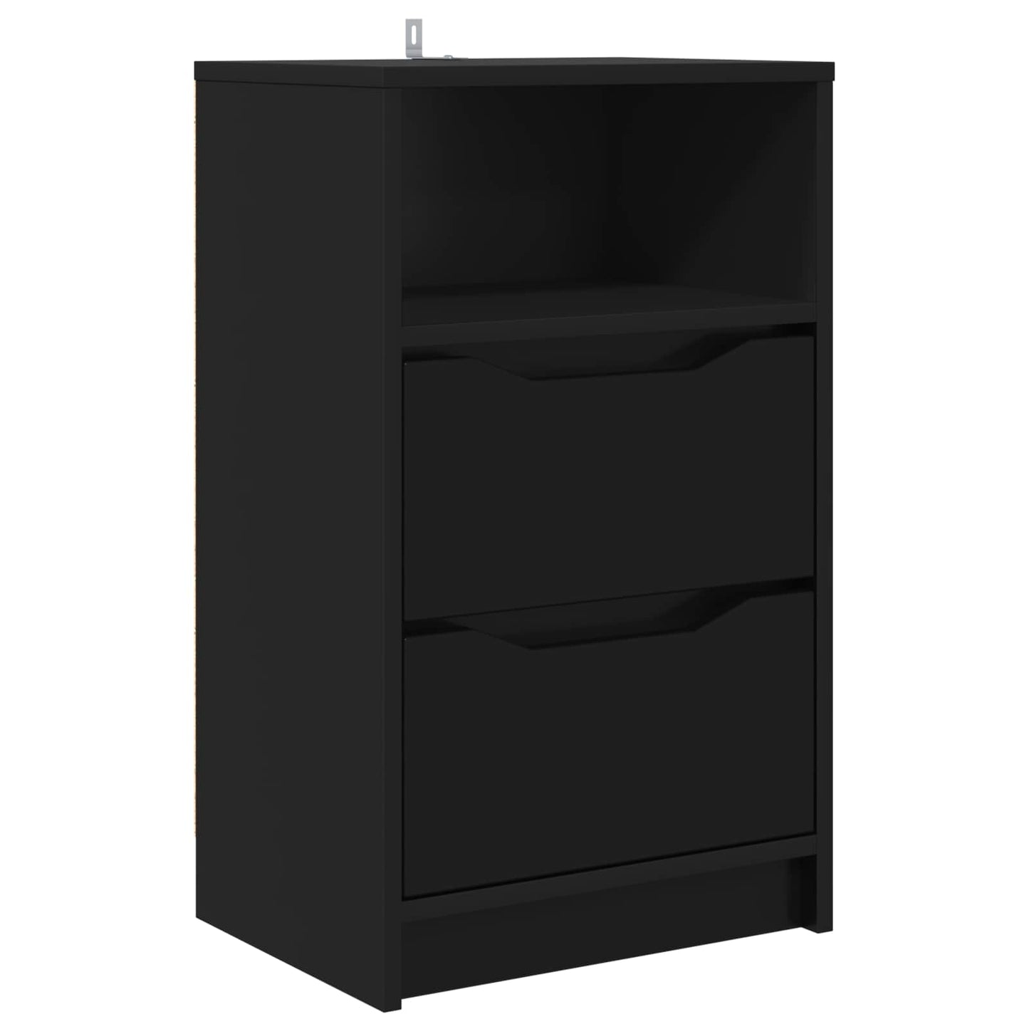 Comodino Nero 40 x 30 x 467 cm Legno ingegnerizzato