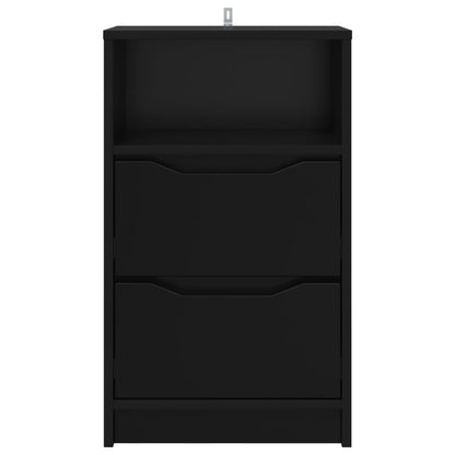 Comodino Nero 40 x 30 x 467 cm Legno ingegnerizzato