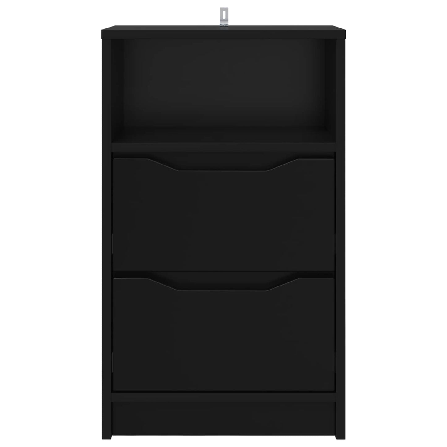 Comodini 2 pz Nero 40 x 30 x 467 cm Legno ingegnerizzato