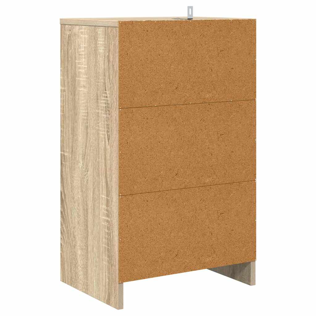 Comodini 2 pcs Rovere Sonoma 40 x 30 x 467 cm Legno multistrato | homemem39
