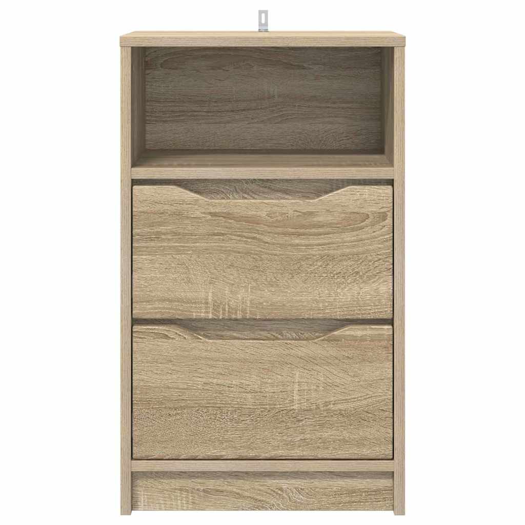 Comodini 2 pcs Rovere Sonoma 40 x 30 x 467 cm Legno multistrato | homemem39